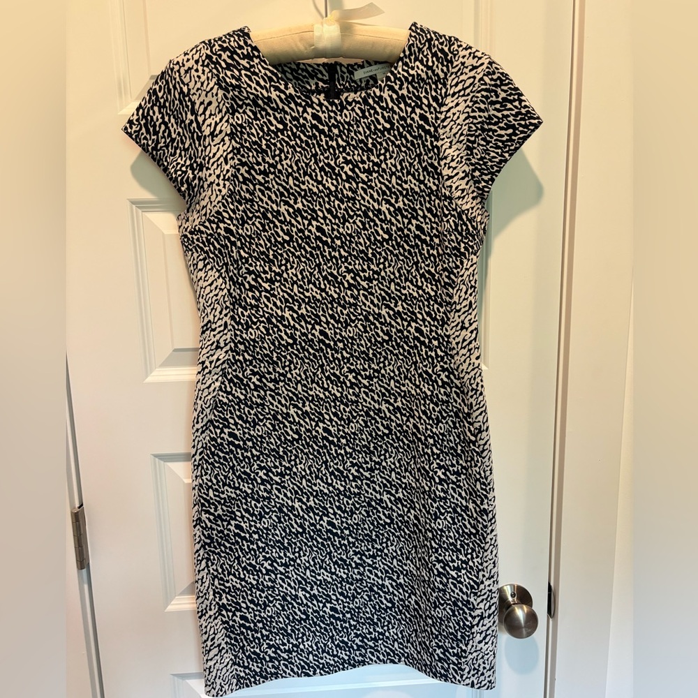 Diane von Furstenburg bodycon mini dress